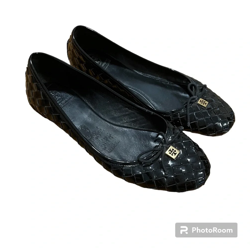Tory Burch Flats Black Size 10